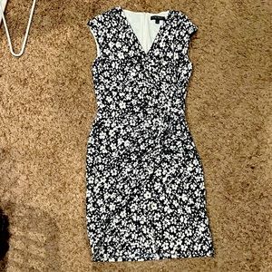 Lauren Ralph Lauren faux wrap dress.